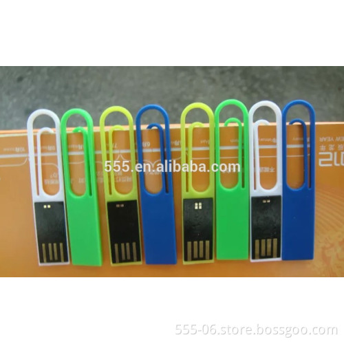 Promotional paper clip USB stick, cheap style mini USB flash drive 2GB 4GB 8GB 16GB 32GB